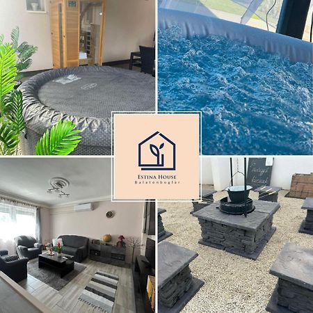 Estina House Villa Balatonboglár Eksteriør bilde